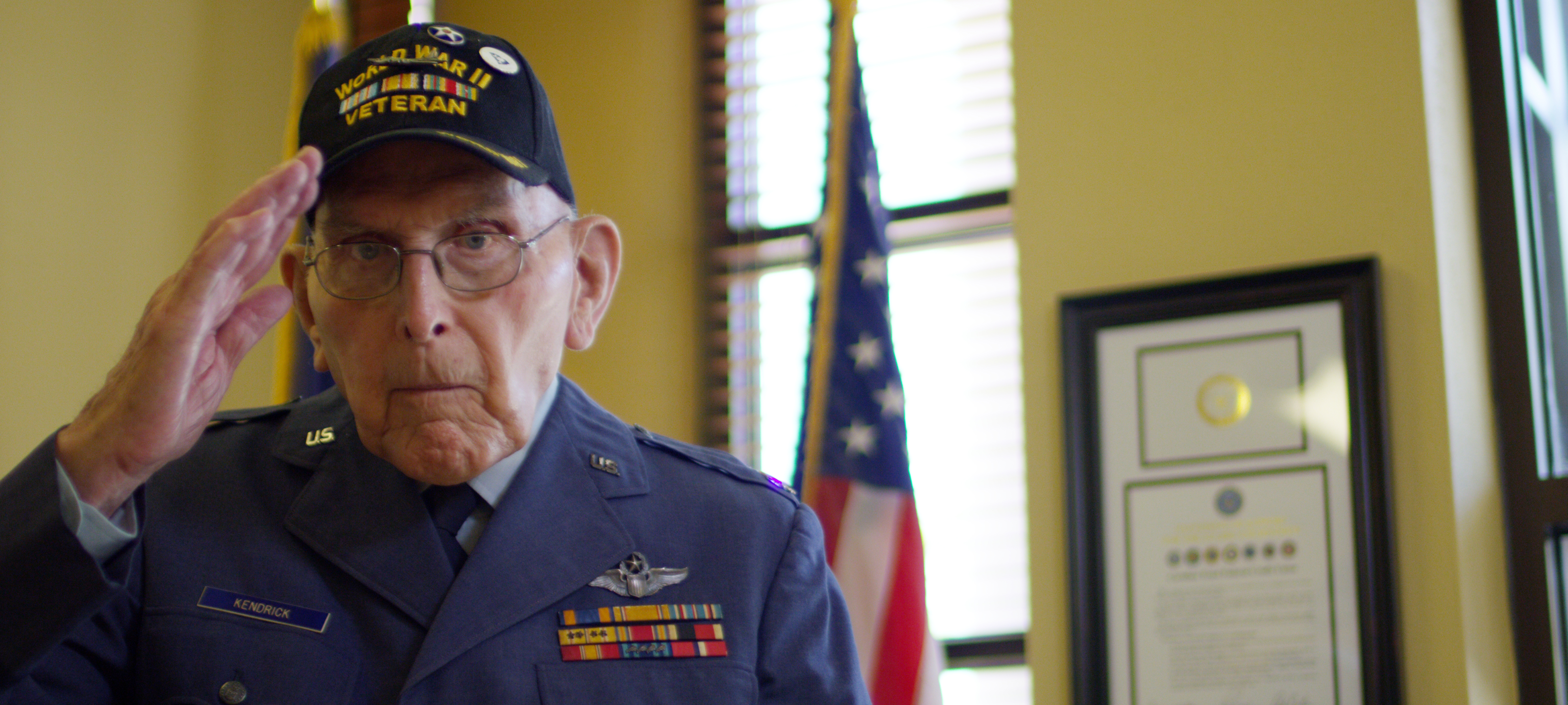 Lt. Col Kendrick Hero Image Image of Lt. Col. James B. kendrick